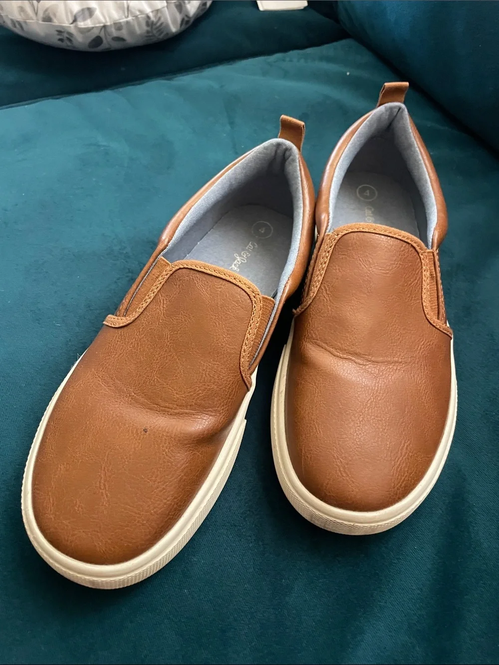 Cat & Jack Boys' Slip-On Dress Shoe - Brown